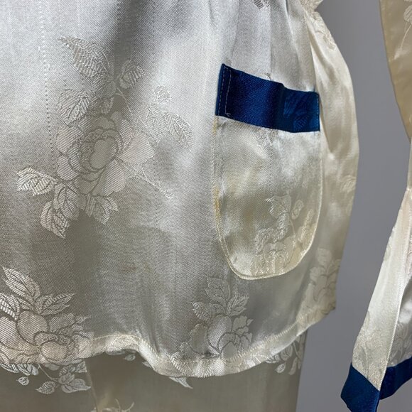 Vintage 40s Souvenir Pajama Robe Loungewear Set with Box - Picture 11 of 15